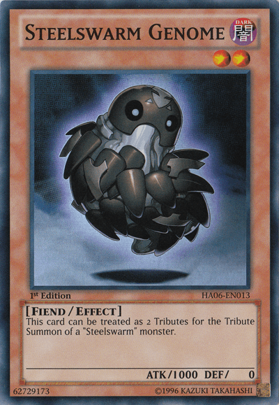Steelswarm Genome [HA06-EN013] Super Rare (ONLINE ORDER ONLY)