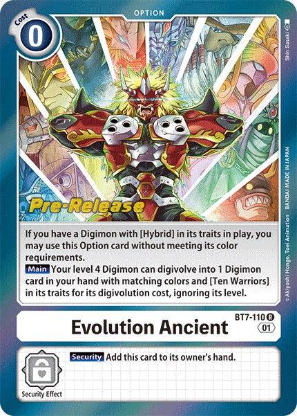 Evolution Ancient [BT7-110] [Next Adventure Pre-Release Cards] (ONLINE ORDER ONLY)