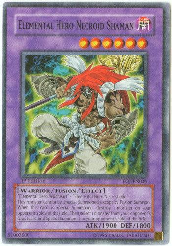 Elemental Hero Necroid Shaman [EOJ-EN036] Common (ONLINE ORDER ONLY)