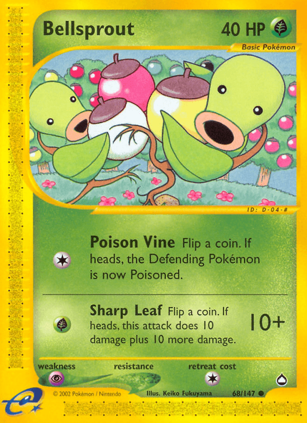 Bellsprout (68/147) [Aquapolis] (Online Only)