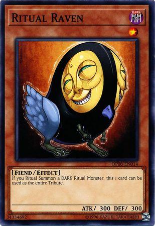 Ritual Raven [OP08-EN014] Common (ONLINE ORDER ONLY)