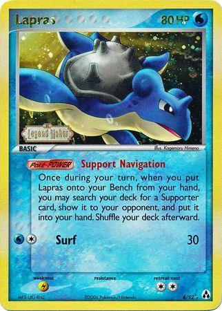 Lapras (8/92) (Stamped) [EX: Legend Maker] (Online Only)