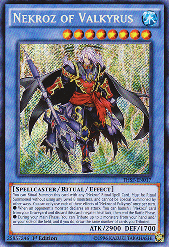 Nekroz of Valkyrus [THSF-EN017] Secret Rare (ONLINE ORDER ONLY)