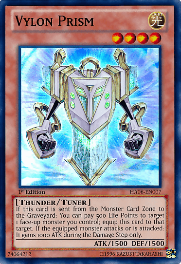 Vylon Prism [HA06-EN007] Super Rare (ONLINE ORDER ONLY)