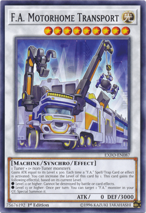 F.A. Motorhome Transport [EXFO-EN087] Common (ONLINE ORDER ONLY)