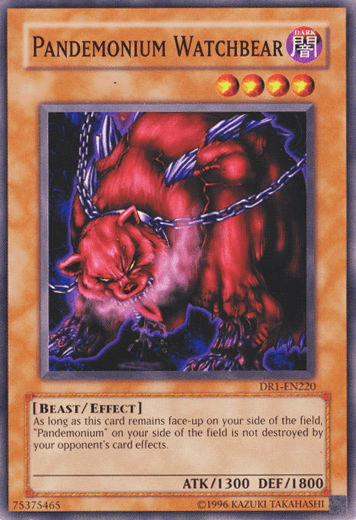 Pandemonium Watchbear [DR1-EN220] Common (ONLINE ORDER ONLY)