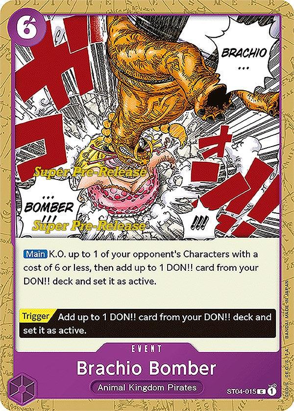 Brachio Bomber [Super Pre-Release Starter Deck: Animal Kingdom Pirates] (ONLINE ORDER ONLY)