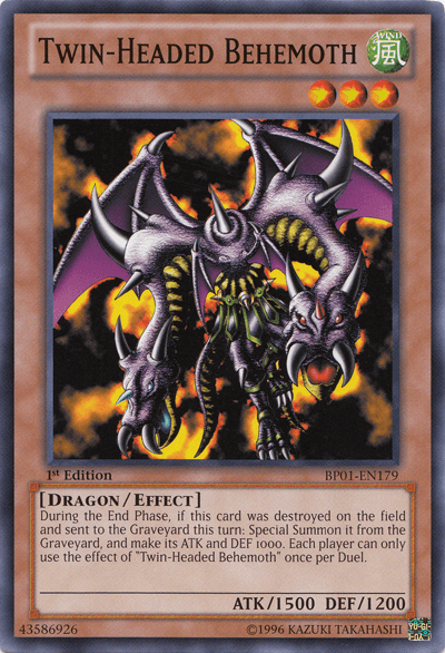Twin-Headed Behemoth [BP01-EN179] Common (ONLINE ORDER ONLY)