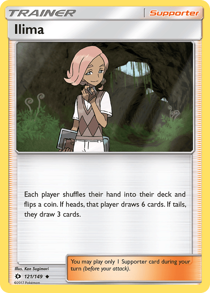 Ilima (121/149) [Sun & Moon: Base Set] (Online Only)