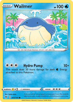 Wailmer (031/185) [Sword & Shield: Vivid Voltage] (Online Only)