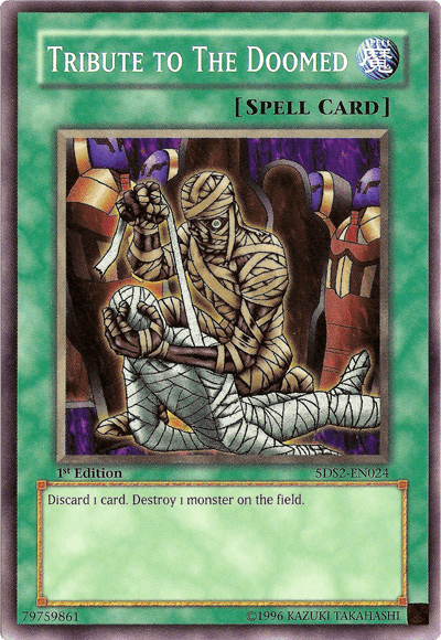 Tribute to the Doomed [5DS2-EN024] Common (ONLINE ORDER ONLY)
