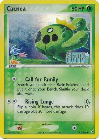 Cacnea (47/100) (Stamped) [EX: Crystal Guardians] (Online Only)