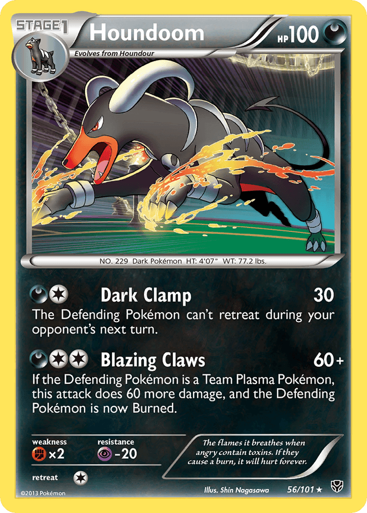 Houndoom (56/101) [Black & White: Plasma Blast] (Online Only)
