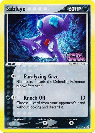 Sableye (31/110) (Stamped) [EX: Holon Phantoms] (Online Only)