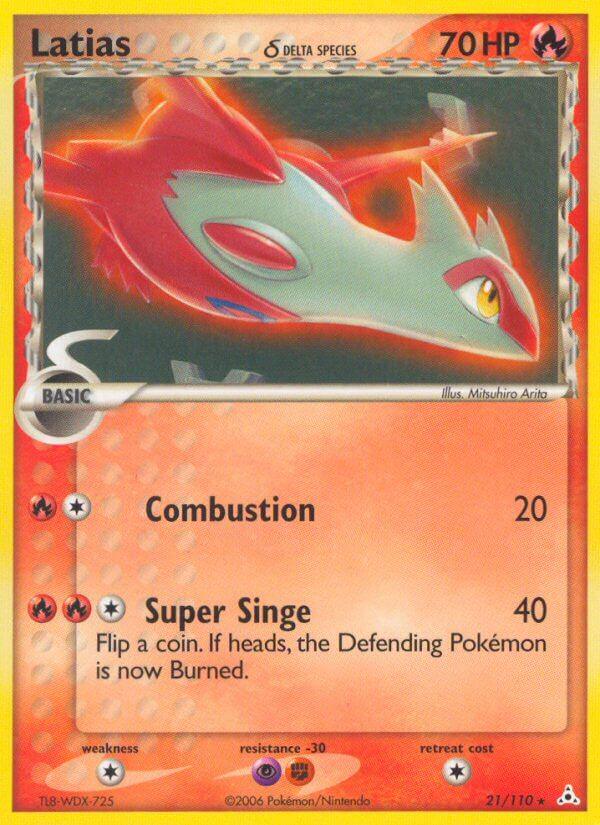 Latias (21/110) (Theme Deck Exclusive) [EX: Holon Phantoms] (Online Only)