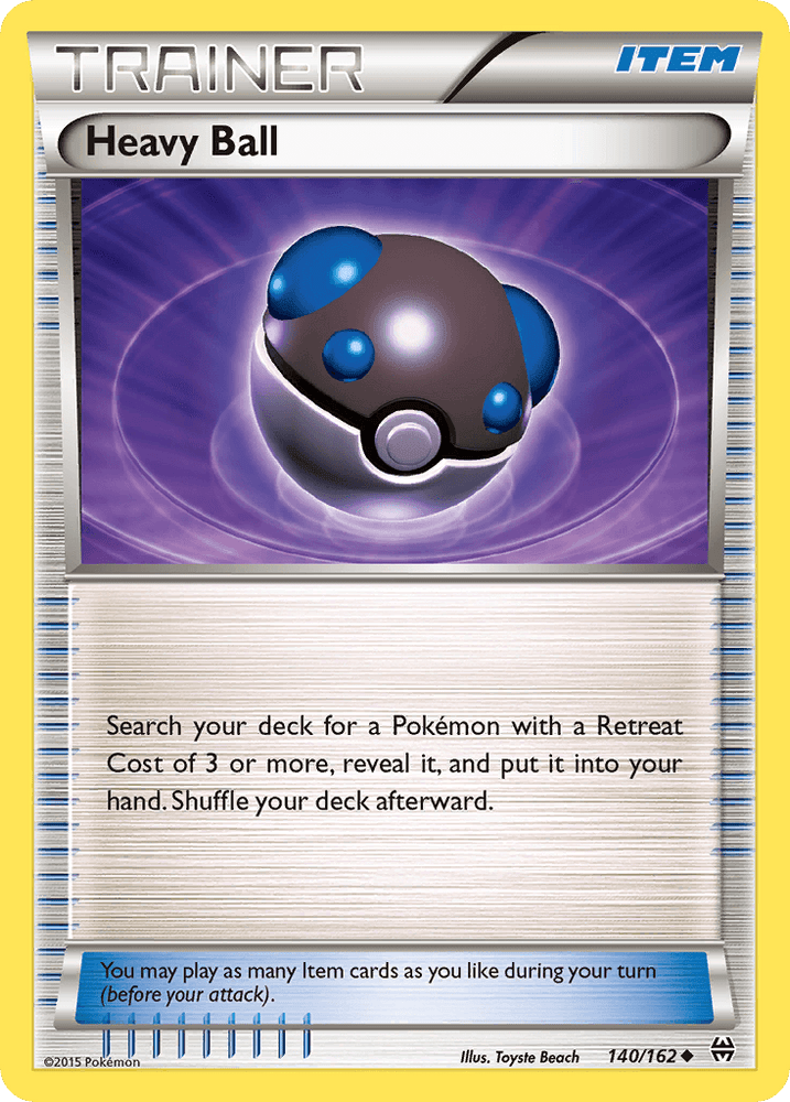 Heavy Ball (140/162) [XY: BREAKthrough] (Online Only)