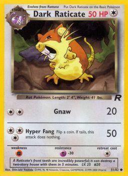 Dark Raticate (51/82) [Team Rocket Unlimited] (Online Only)