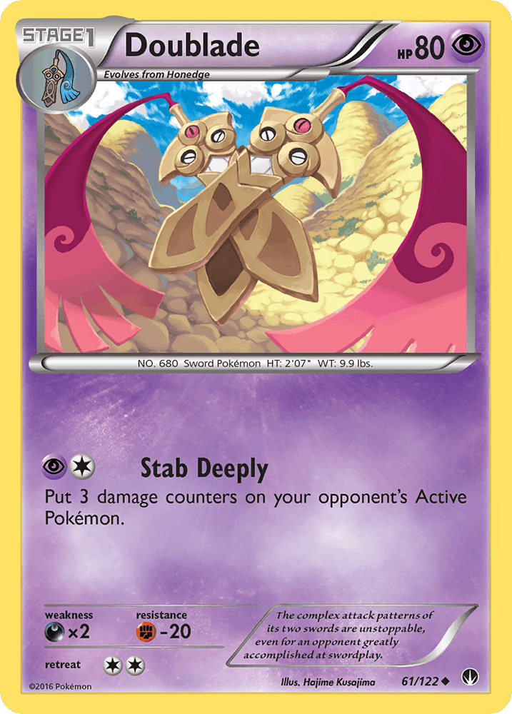Doublade (61/122) [XY: BREAKpoint] (Online Only)