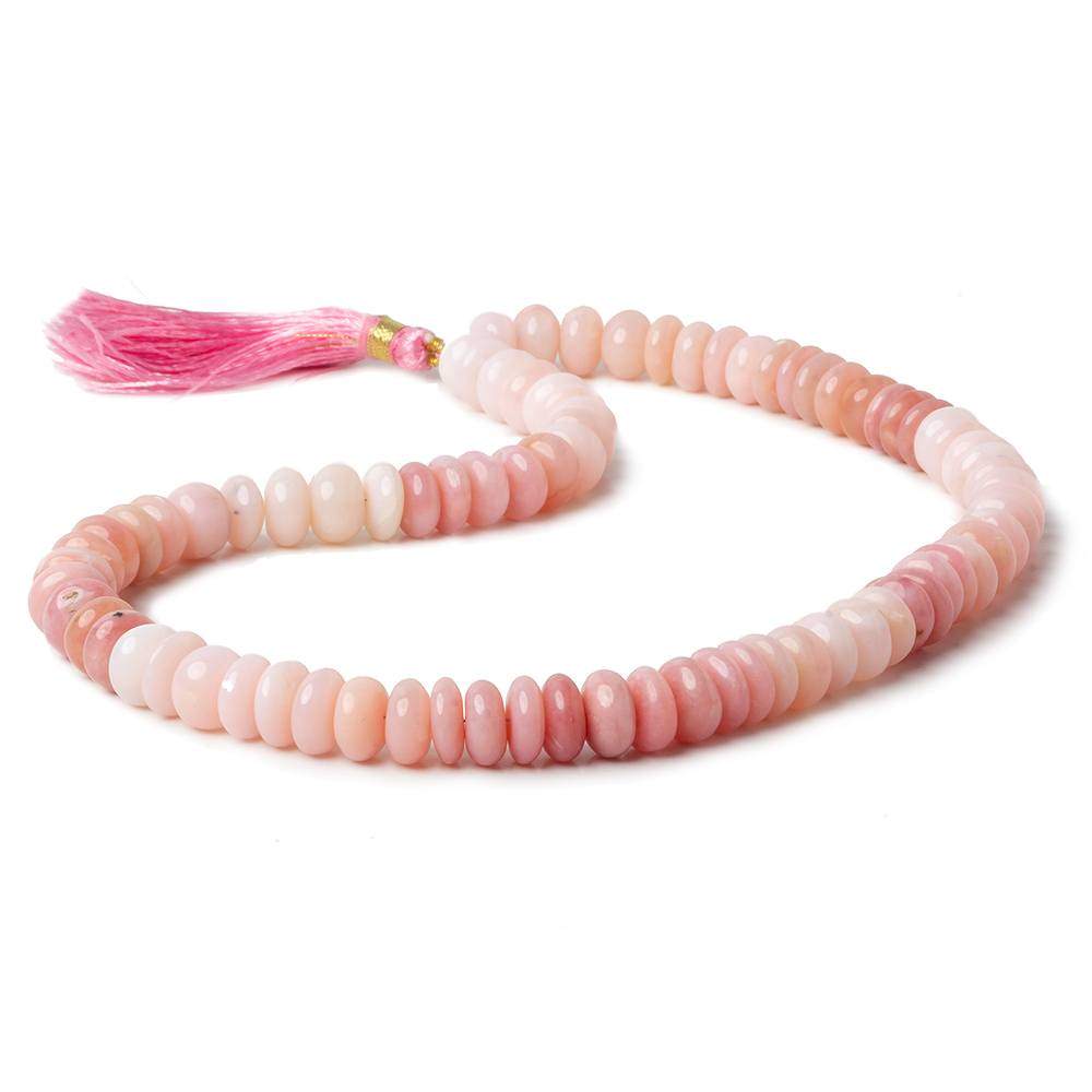 Pink Peruvian Opal Plain Rondelle Beads 16 inches 85 pcs (ONLINE ORDER ONLY)