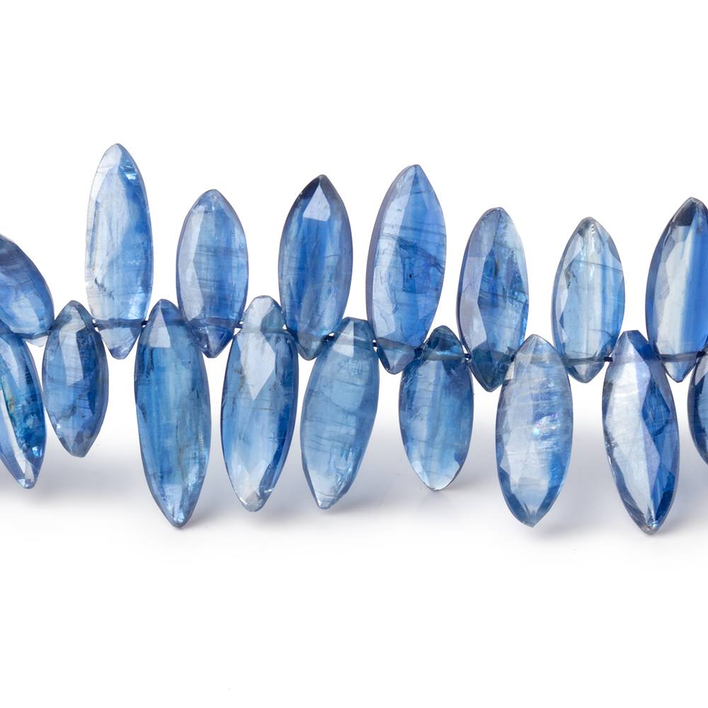 9x4-13x5mm Kyanite Faceted Marquise Beads 7.5 inch 68 pieces AA (ONLINE ORDER ONLY)