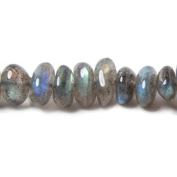 9x6-16x6mm Labradorite Side Drilled Plain Nugget Beads 16 inch 71 pieces (ONLINE ORDER ONLY)