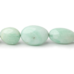 9x7-21x15mm Emerald Plain Nugget Beads 18 inch 39 pieces AA (ONLINE ORDER ONLY)