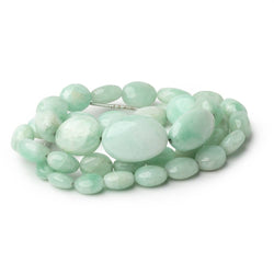 9x7-21x15mm Emerald Plain Nugget Beads 18 inch 39 pieces AA (ONLINE ORDER ONLY)