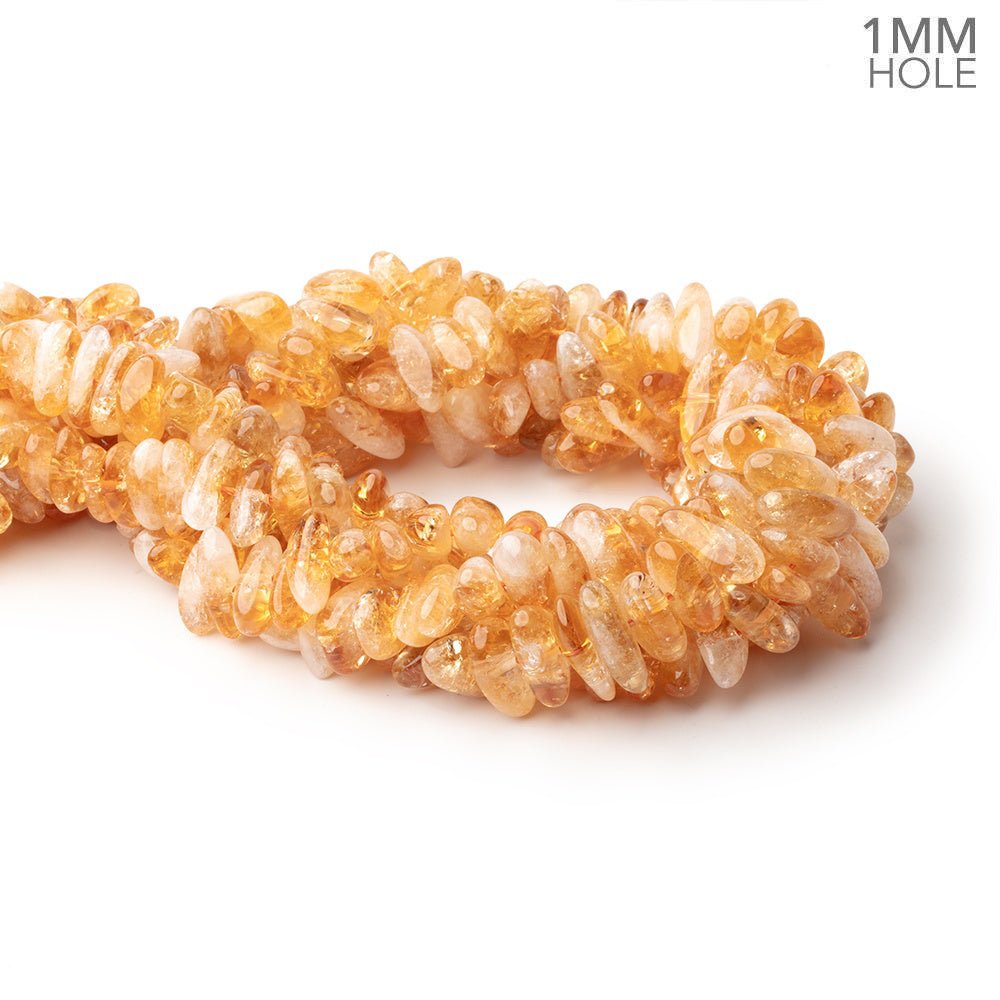 9x8-17x10mm Bi-Color Citrine Plain Nugget Beads 16 inch 63 pieces (ONLINE ORDER ONLY)