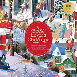 A Book Lover's Christmas 1000 Piece Jigsaw Puzzle Laurence King (ONLINE ORDER ONLY)