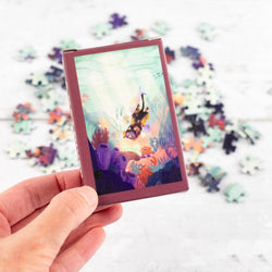 A Cat Diver 99 Piece Mini Jigsaw Puzzle Trevell (ONLINE ORDER ONLY)