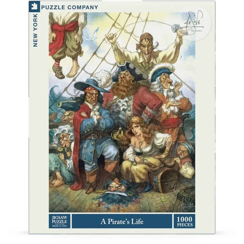 A Pirate's Life 1000 Piece Jigsaw Puzzle NYPC (ONLINE ORDER ONLY)