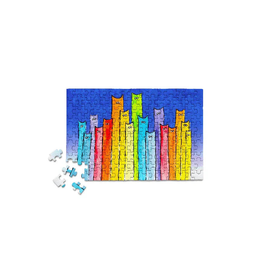 A Pride of Cats 150 Piece Mini Jigsaw Puzzle Micro Puzzles (ONLINE ORDER ONLY)