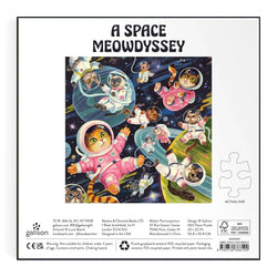 A Space Meowdyssey 500 Piece Jigsaw Puzzle Galison (ONLINE ORDER ONLY)