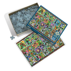 A to Z 500 Piece Jigsaw Puzzle Cobble Hill (ONLINE ORDER ONLY)