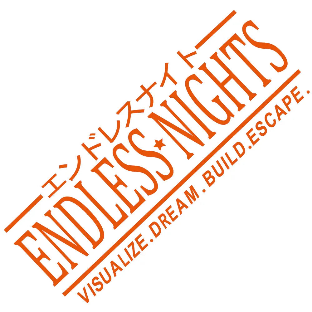Endless Nights Car Sticker JDM Drift Stance Anime Motivation Dream Build Escape After The File Glass Decoration Vinyl Decals (ONLINE ORDER ONLY)