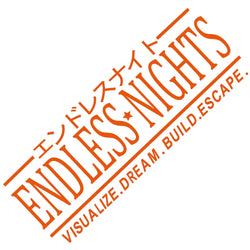 Endless Nights Car Sticker JDM Drift Stance Anime Motivation Dream Build Escape After The File Glass Decoration Vinyl Decals (ONLINE ORDER ONLY)