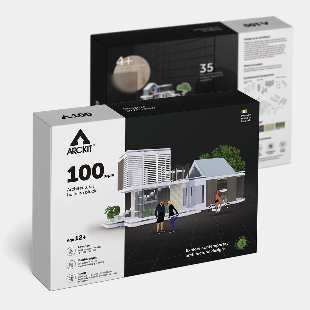 Bundle kit with Arckit A100 and Arckit A200 Architectural Model Kits (ONLINE ORDER ONLY)
