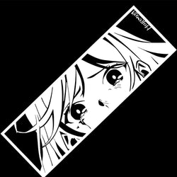Kyouko Hori Car Sticker PVC Lovely Pretty Girl Anime Stickers Decoration Window Laptop Compute Vinyl Decalr Personalized Decal (ONLINE ORDER ONLY)