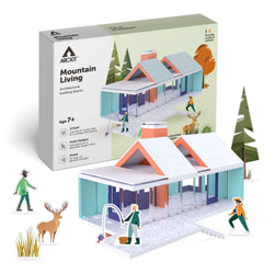 Bundle kit of 6 Arckit Mountain Living Architectural Model Building Kits & Building Plates (ONLINE ORDER ONLY)