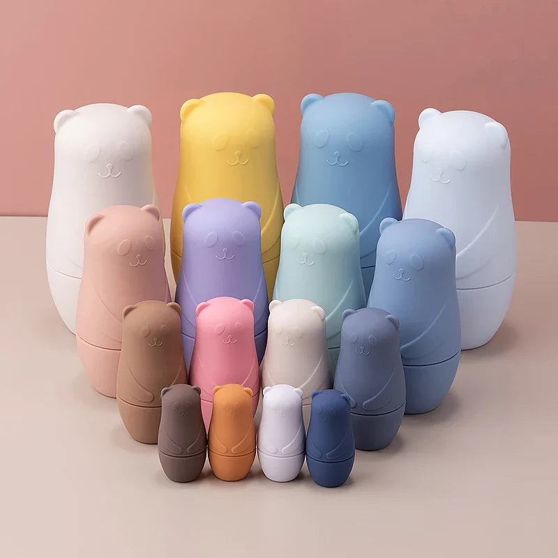 Silicone Stacking and Nesting Bears (ONLINE ORDER ONLY)