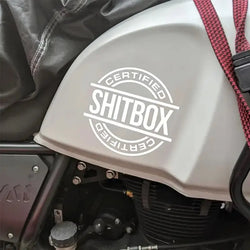 Certified Shitbox Decal Sticker, FOR Car Truck Window (ONLINE ORDER ONLY)