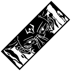1PCS Car Sticker My Domain Anime Stickers Auto Parts Window Bumper Man And God Personality Decoration Vinyl Decals (ONLINE ORDER ONLY)