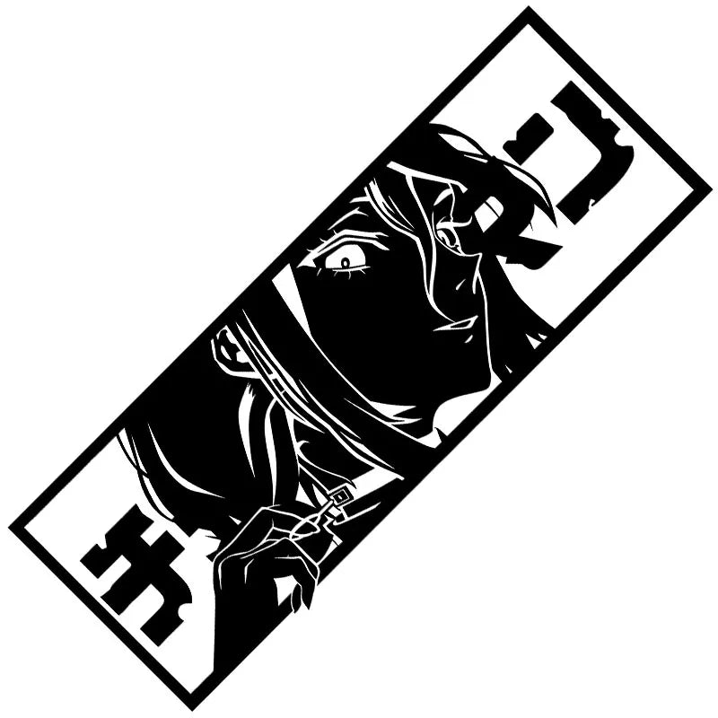 Makima Livestock Husba Shihai No Akuma | Car Sticker Anime Girl Comics Stickers Window Bumper Windshield Auto Parts Vinyl Decals (ONLINE ORDER ONLY)
