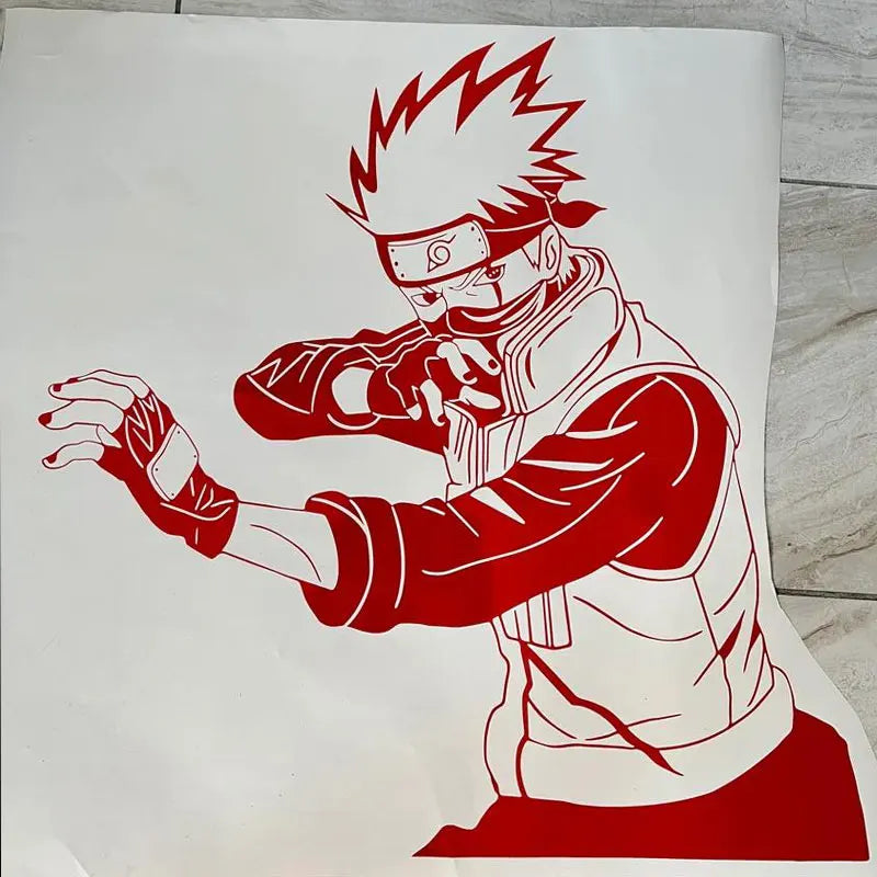 Anime Sticker For Car Sticker Decoration Window Body Hood Creative Personality Big Stickers Die Cutting PVC Vinyl Decals (ONLINE ORDER ONLY)