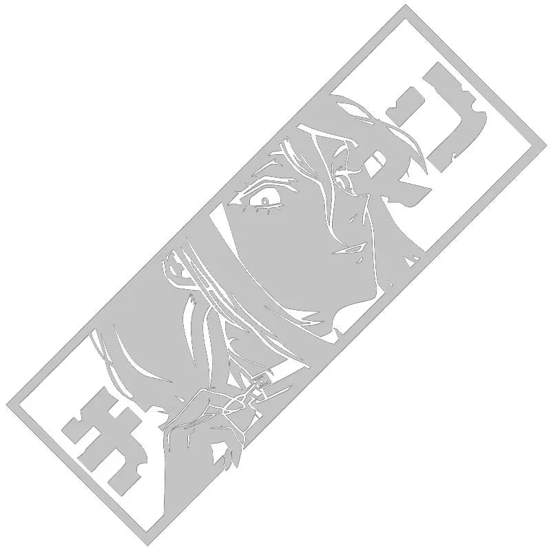 Makima Livestock Husba Shihai No Akuma | Car Sticker Anime Girl Comics Stickers Window Bumper Windshield Auto Parts Vinyl Decals (ONLINE ORDER ONLY)