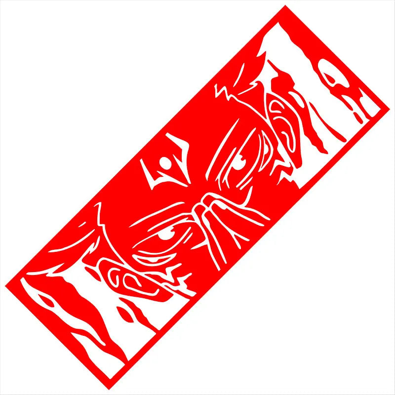 1PCS Car Sticker My Domain Anime Stickers Auto Parts Window Bumper Man And God Personality Decoration Vinyl Decals (ONLINE ORDER ONLY)