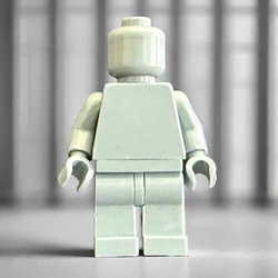 Monochrome Custom Minifigures – 40+ Vibrant Colors! (ONLINE ORDER ONLY)