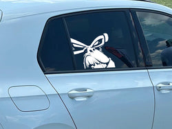 Ape face cartoon sticker,car stickers - For Cars, Trucks, Walls, Laptops, Windows, Motorcycles, Bumpers Or Crafts (ONLINE ORDER ONLY)