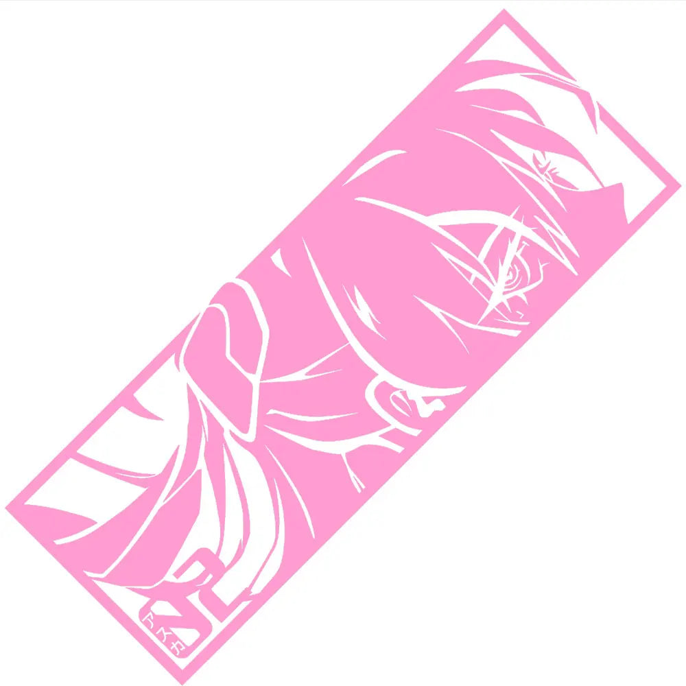 Asuka 02 Car Sticker Anime Beautiful Girl The Window Decoration Laptop Computer Stickers Auto Parts PVC Die Cutting Vinyl Decals (ONLINE ORDER ONLY)