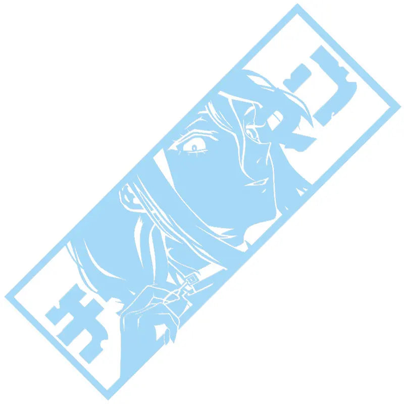 Makima Livestock Husba Shihai No Akuma | Car Sticker Anime Girl Comics Stickers Window Bumper Windshield Auto Parts Vinyl Decals (ONLINE ORDER ONLY)
